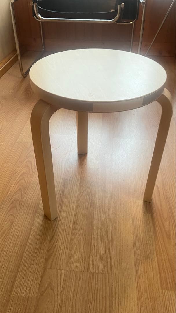 artek　スツール　60　アアルト　三本脚　中古　ナチュラル