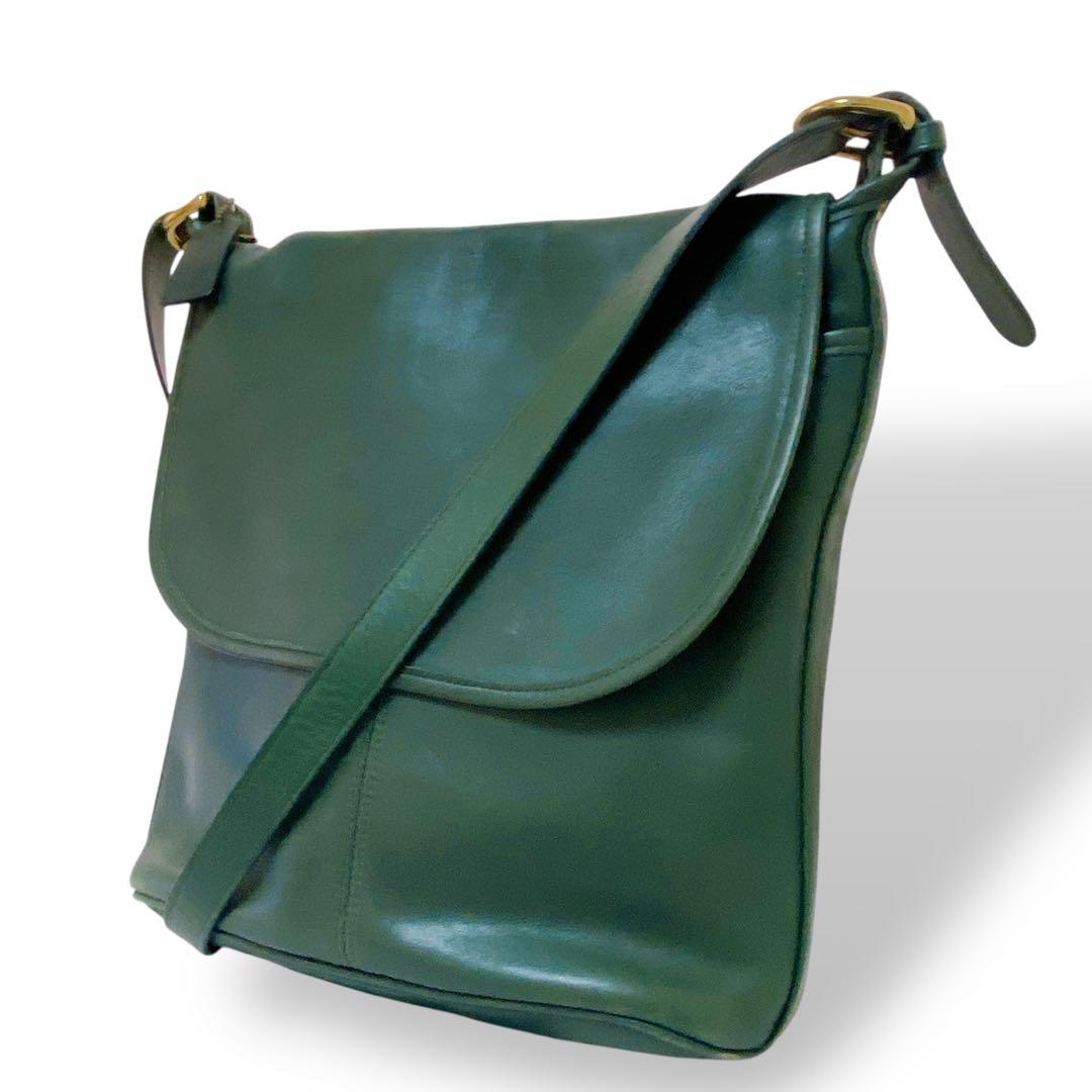 バッグ Vintage Coach Shoulder Bag 4115 Green