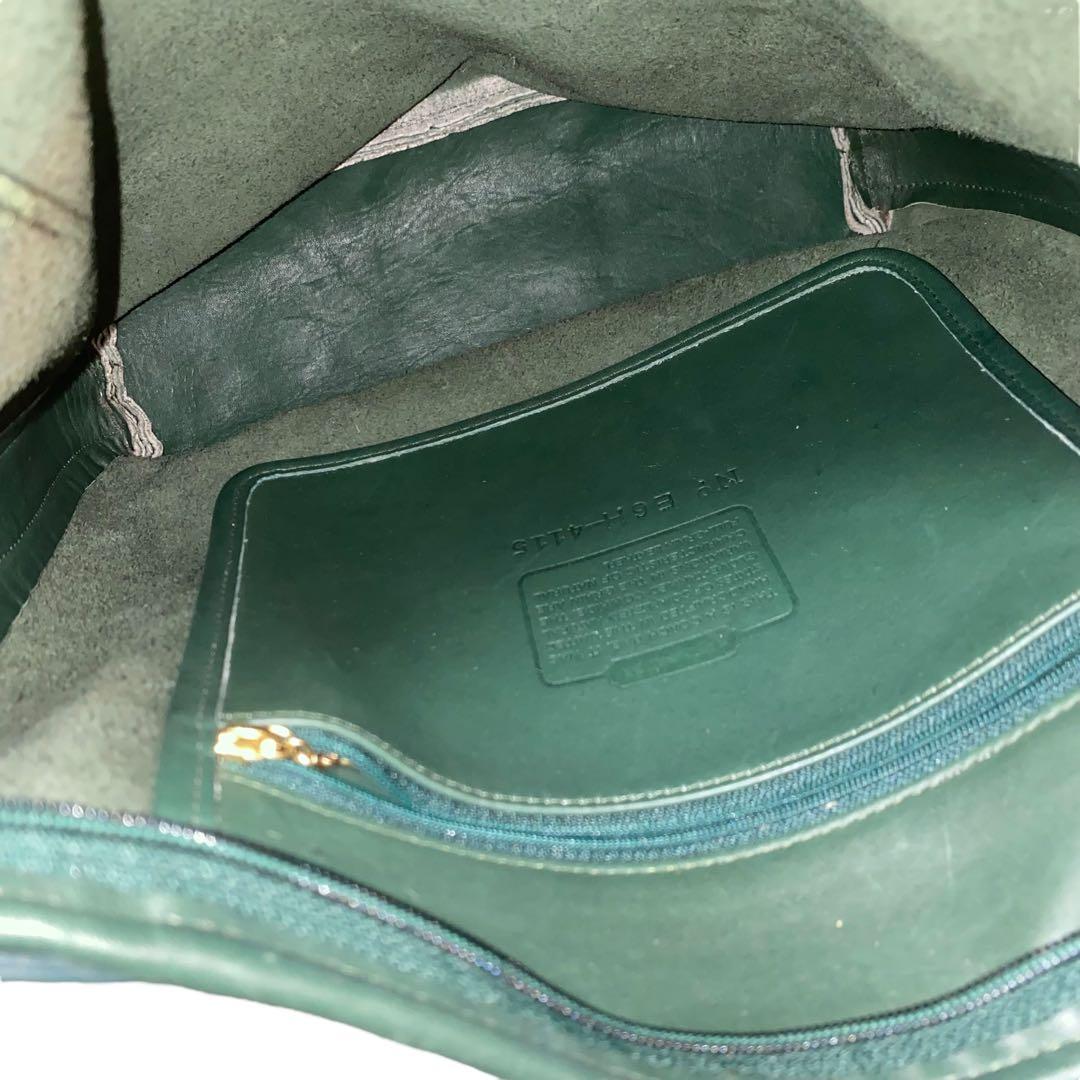 バッグ Vintage Coach Shoulder Bag 4115 Green