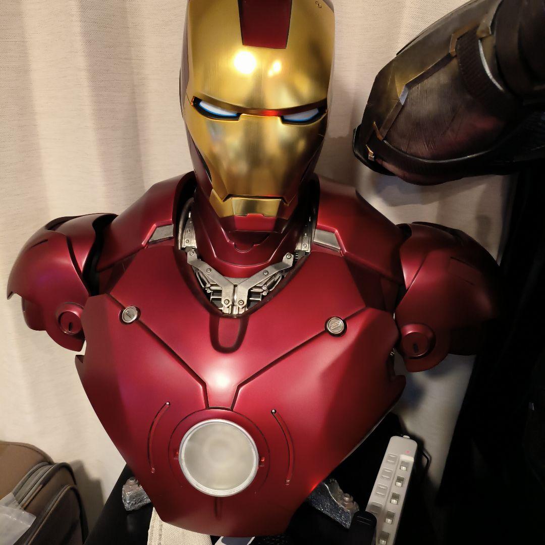 SIDESHOW アイアンマンマーク3 ライフサイズバスト 等身大 ホットトイズ