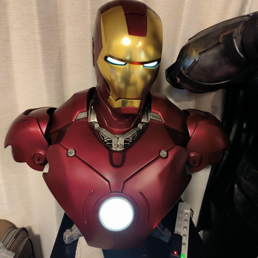 SIDESHOW アイアンマンマーク3 ライフサイズバスト 等身大 ホットトイズ