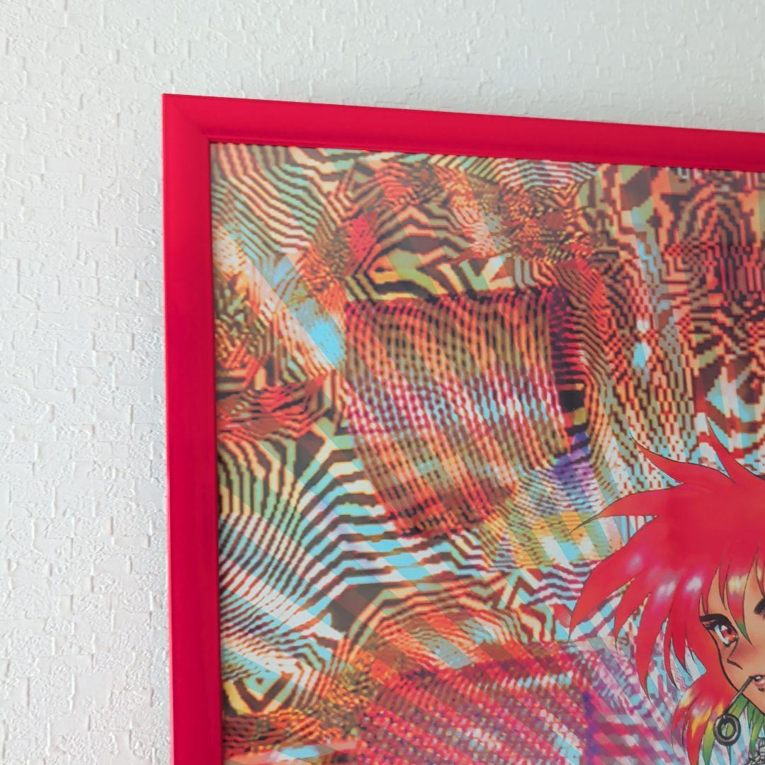 攻殻機動隊 士郎正宗 1990年代 ヴィンデージポスター B3 レッドフレーム