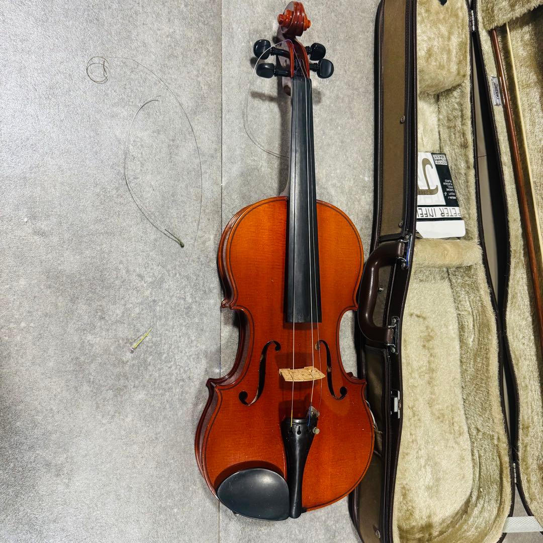 SUZUKI No.200 4/4 スズキ ヴァイオリン 弦楽器 ケース付き