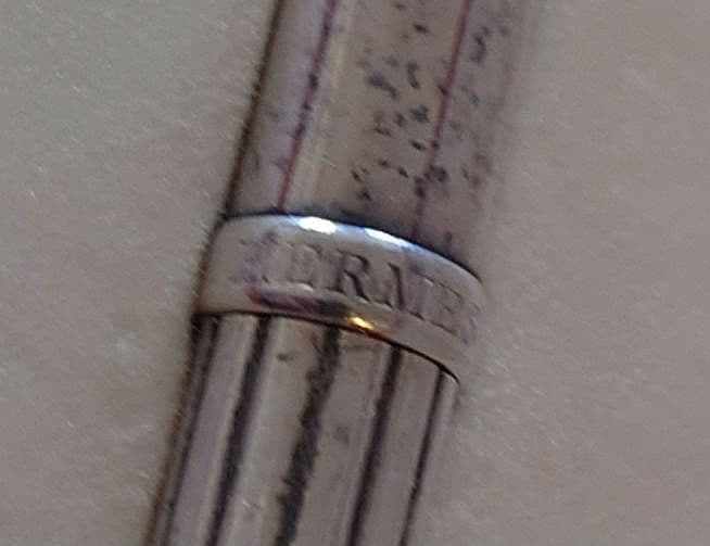 エルメス ボールペン シルバー