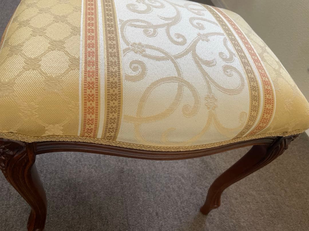 専用商品 クラシカル 猫脚 高級ドレッサースツール イタリア製