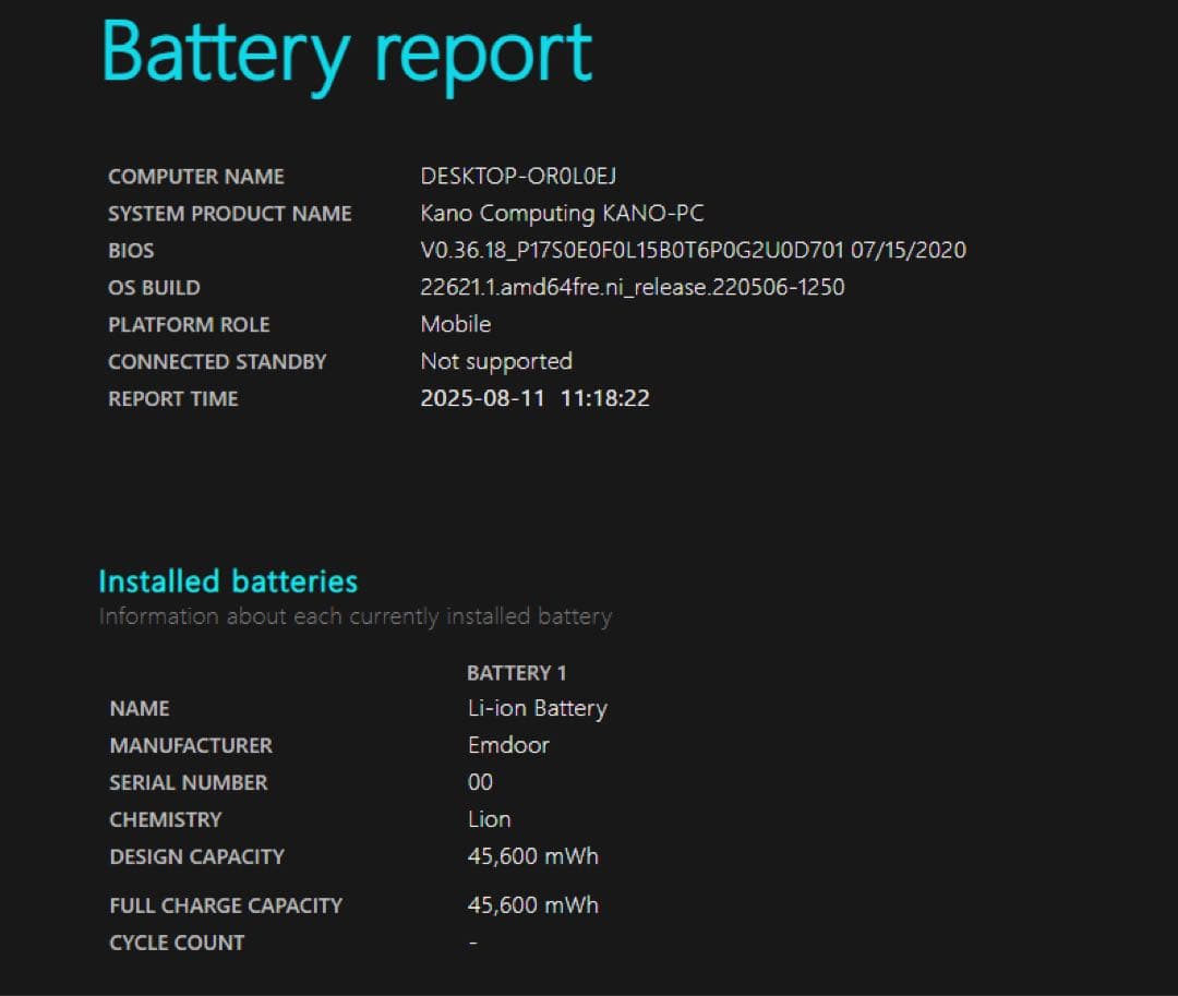 KANO PC タブレット型ノートPC オレンジキーボード