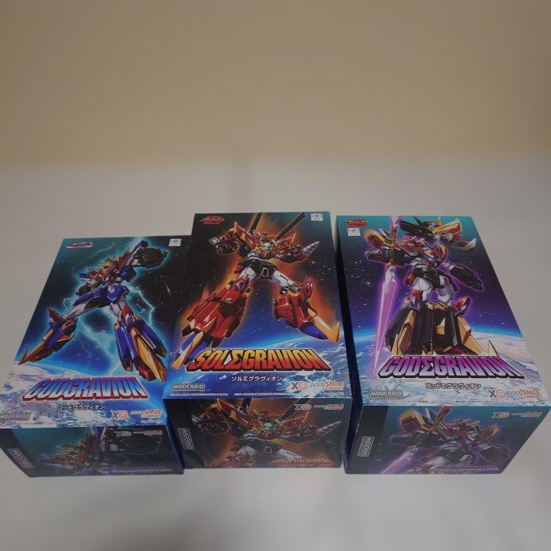 MODEROID ゴッドグラヴィオン・ソルグラヴィオン・ゴッドΣグラヴィオン