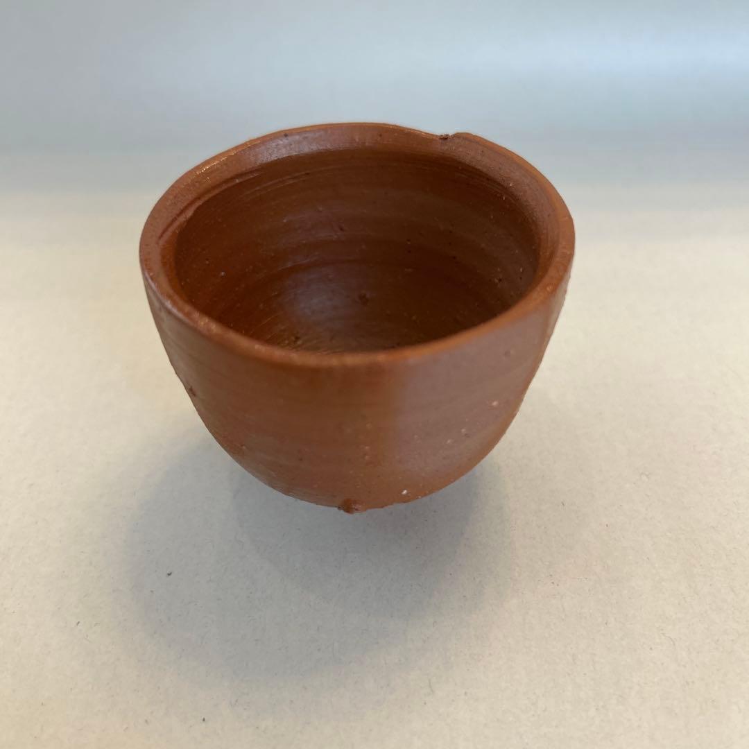 『値引き』【貴重】人間国宝　藤原啓 ぐい吞　 火縄