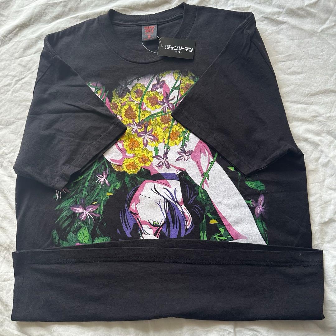 [L/美品/抽選限定/GEEKS RULE] チェンソーマン レゼ Tシャツ
