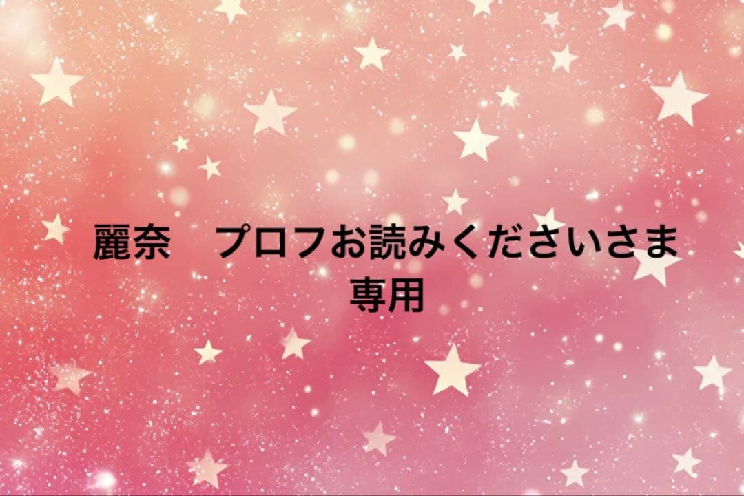 麗奈 プロフお読みくださいさま専用
