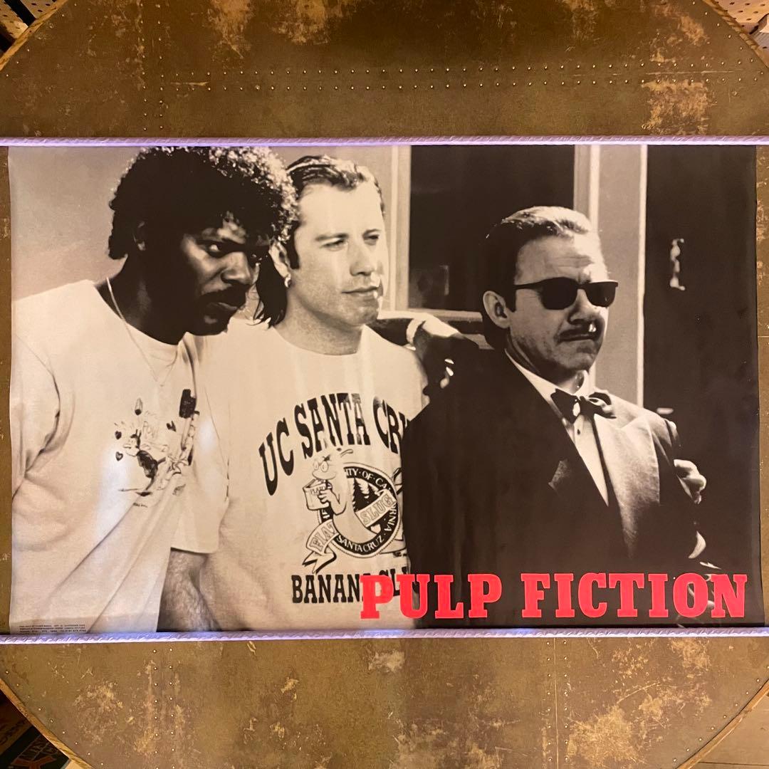 90s デッドストックPULP FICTION 大判ポスター