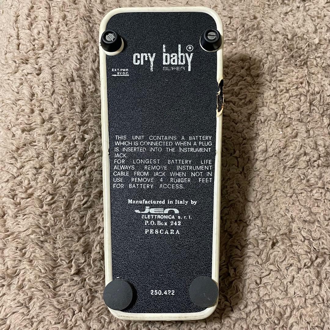 JEN cry baby SUPER ワウペダル Made in Italy