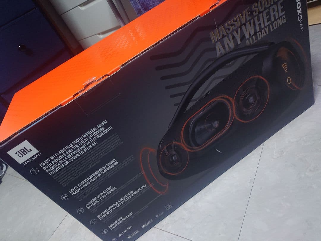 スピーカー・ウーファー JBL BOOMBOX 3 Wi-Fi