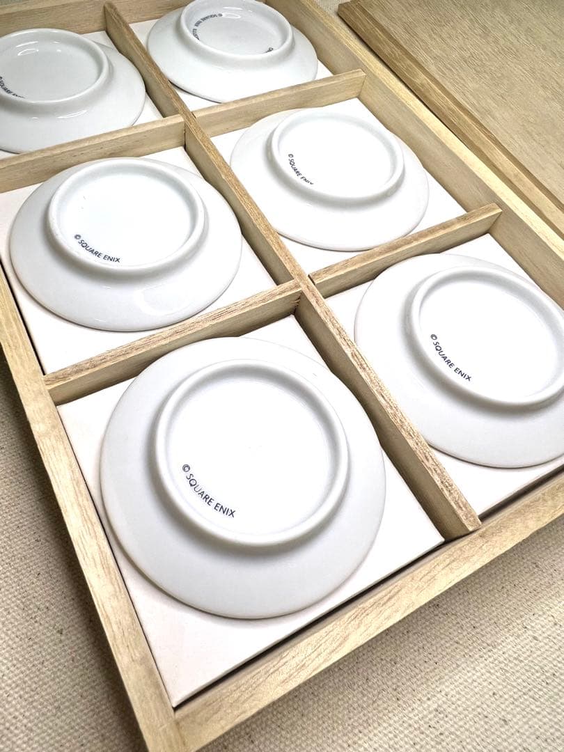 ファイナルファンタジー 30周年記念 豆皿セット　別れの物語展　ff 30th
