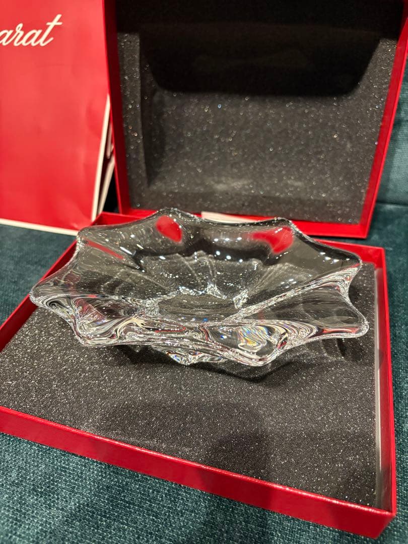 Baccarat キャディックス　灰皿　小物入れ　新品未使用