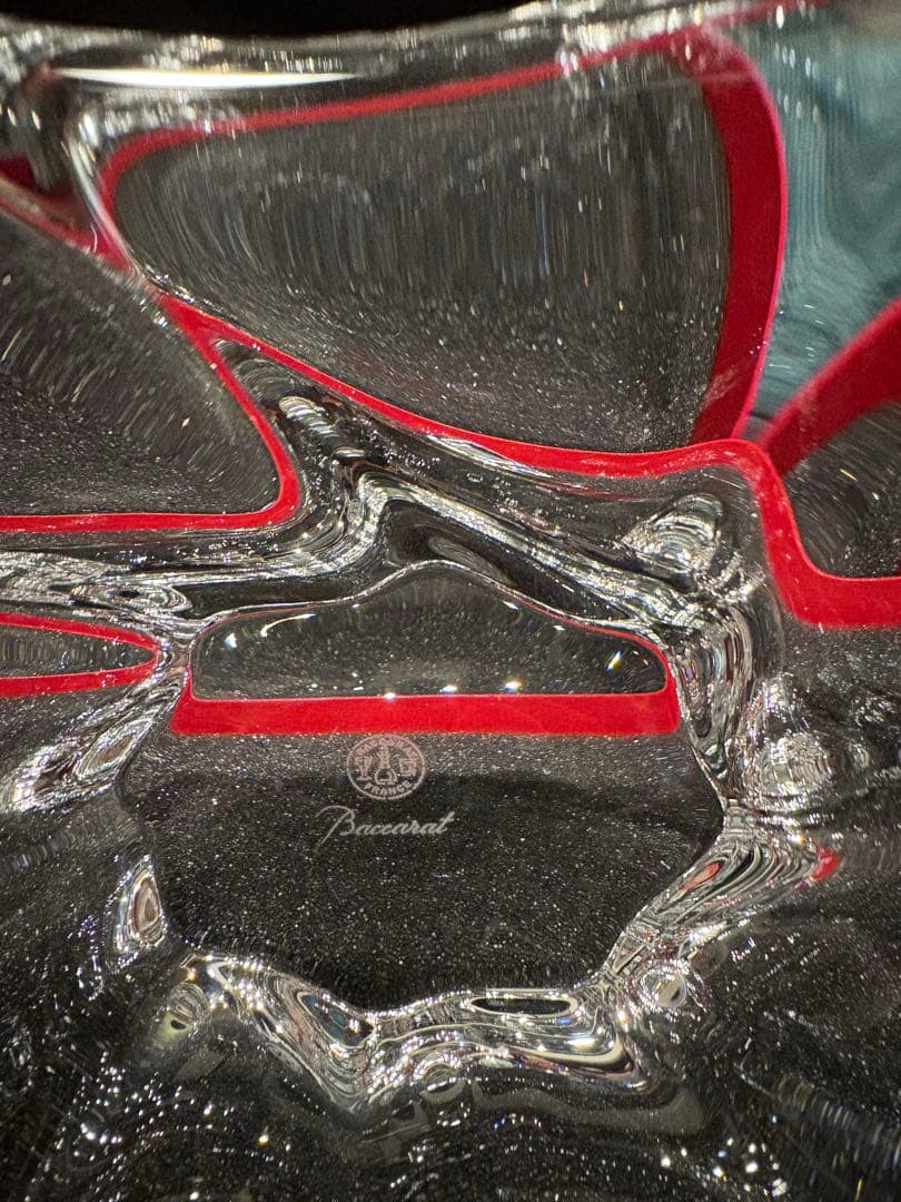 Baccarat キャディックス　灰皿　小物入れ　新品未使用