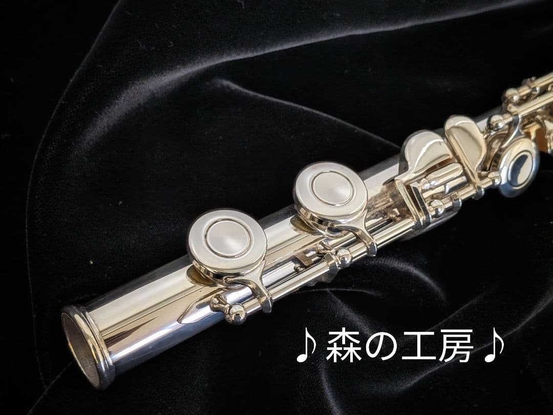 商談中【みやま】頭部管銀製・ヤマハフルート YFL311Ⅱ Eメカ