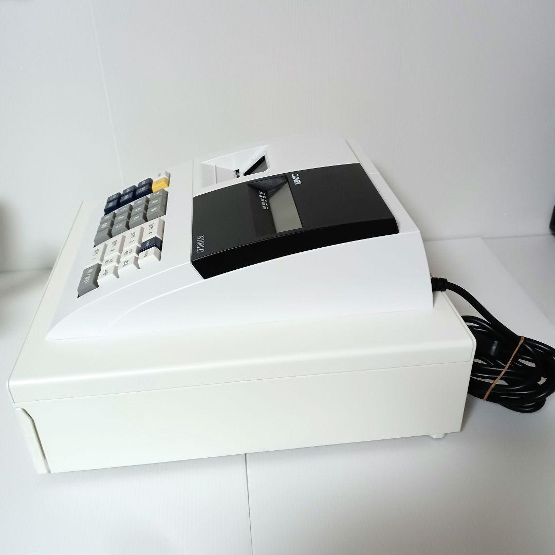 美品 動作品 鍵付き CLOVER 電子レジスター N100LC レシート
