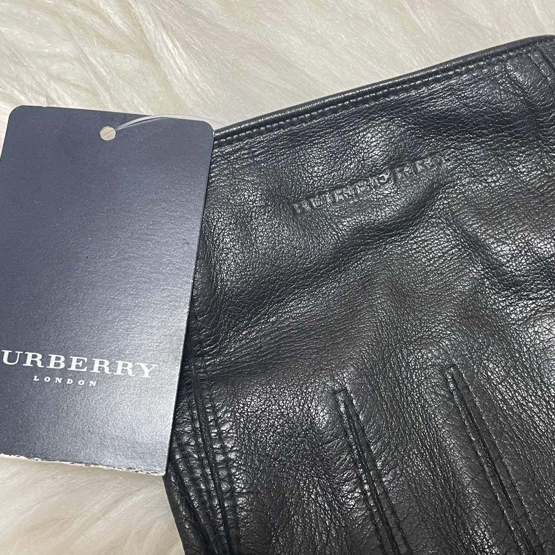 BURBERRY バーバリー レザー グローブ 手袋 8 1/2 サイズ