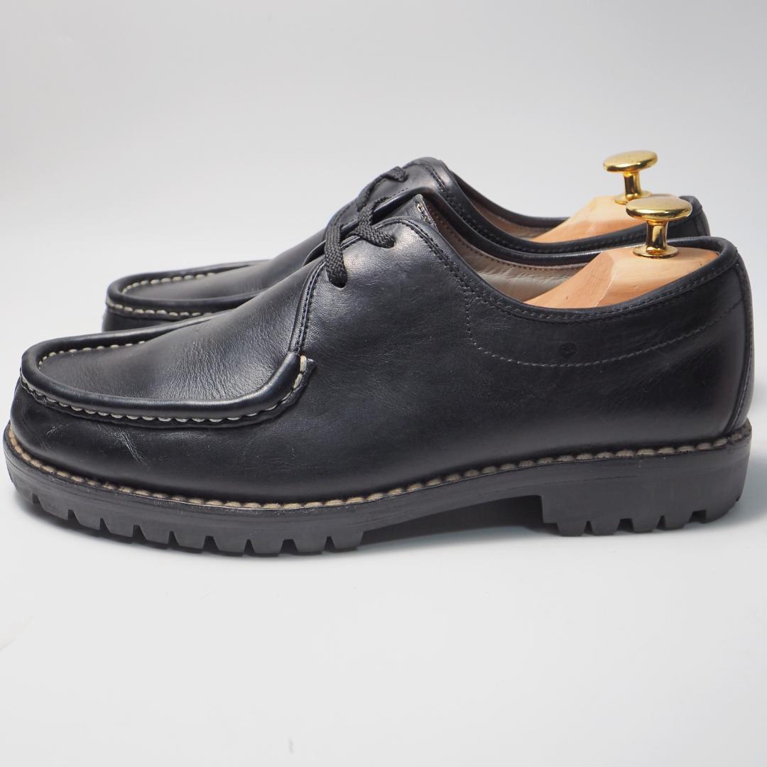 美品 リーガル REGAL チロリアンシューズ 革靴ブラック メンズ25.5cm