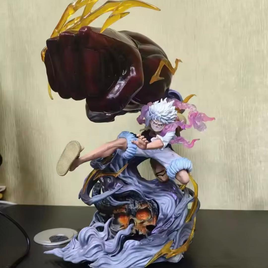 「激レア」ワンピース ルフィ　ニカver. LEDフィギュア