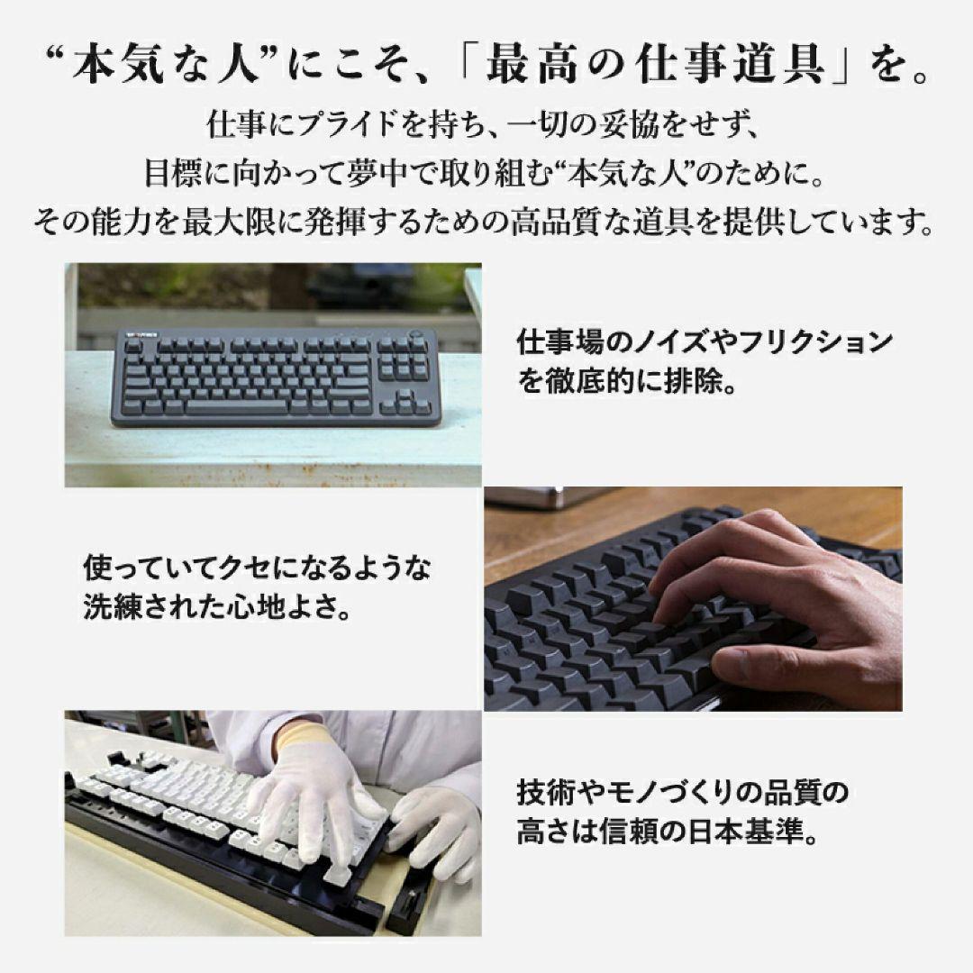 【新品未使用】REALFORCE R3HC11 ブラック キーボード 日本語配列