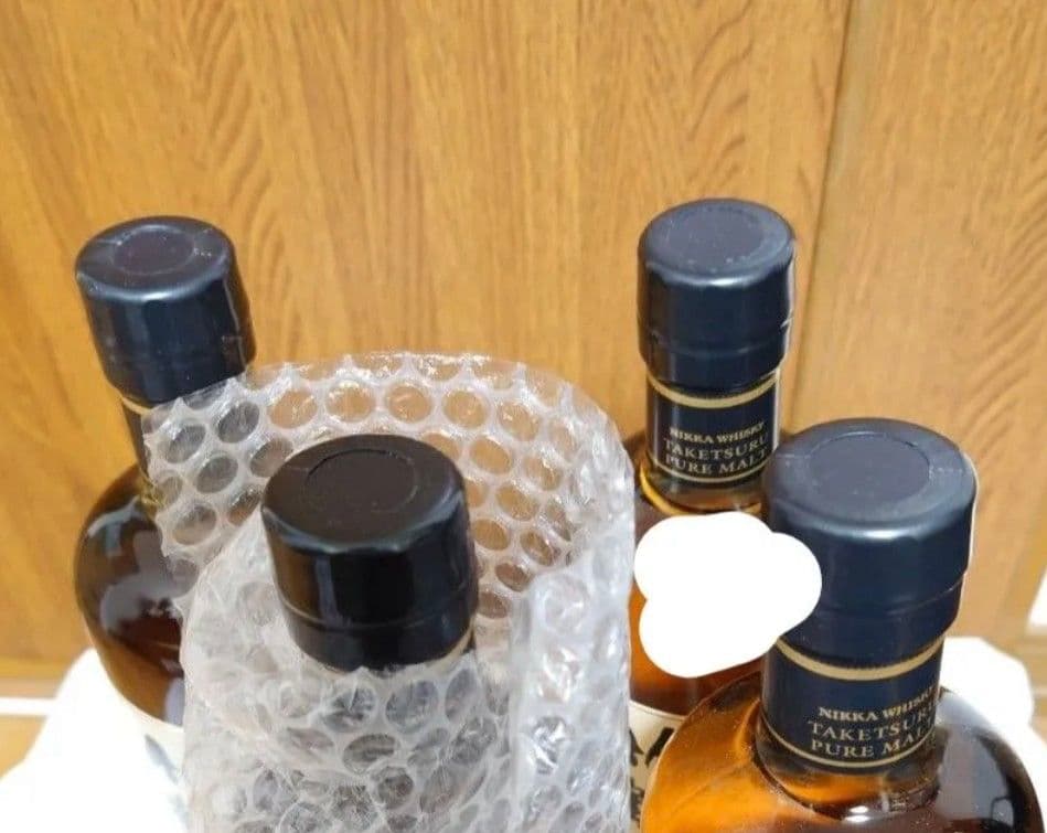 ニッカ 竹鶴 ピュアモルトウイスキー 4本セット