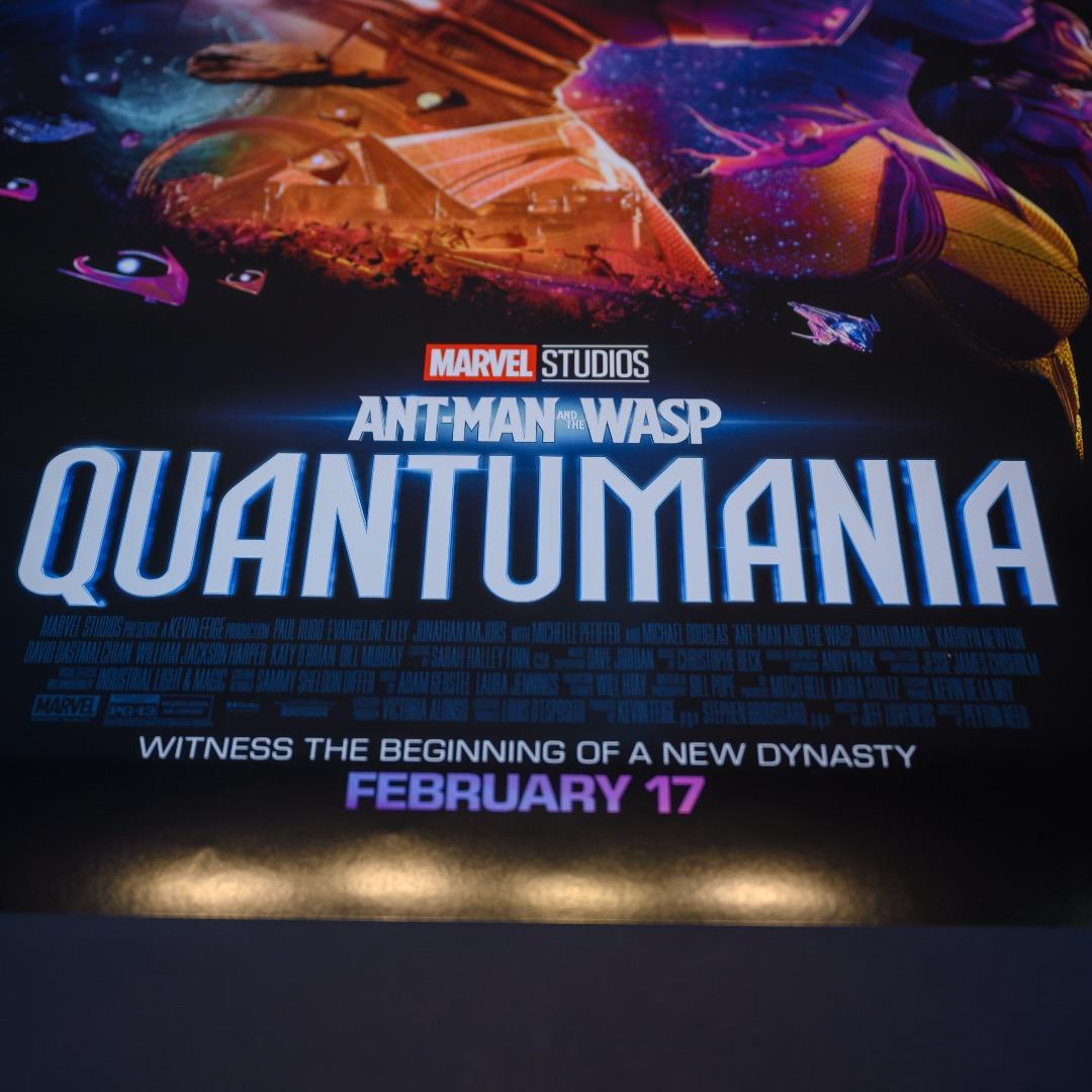 【映画館用両面ポスター】アントマン＆ワスプ：クアントマニア　Ver.B