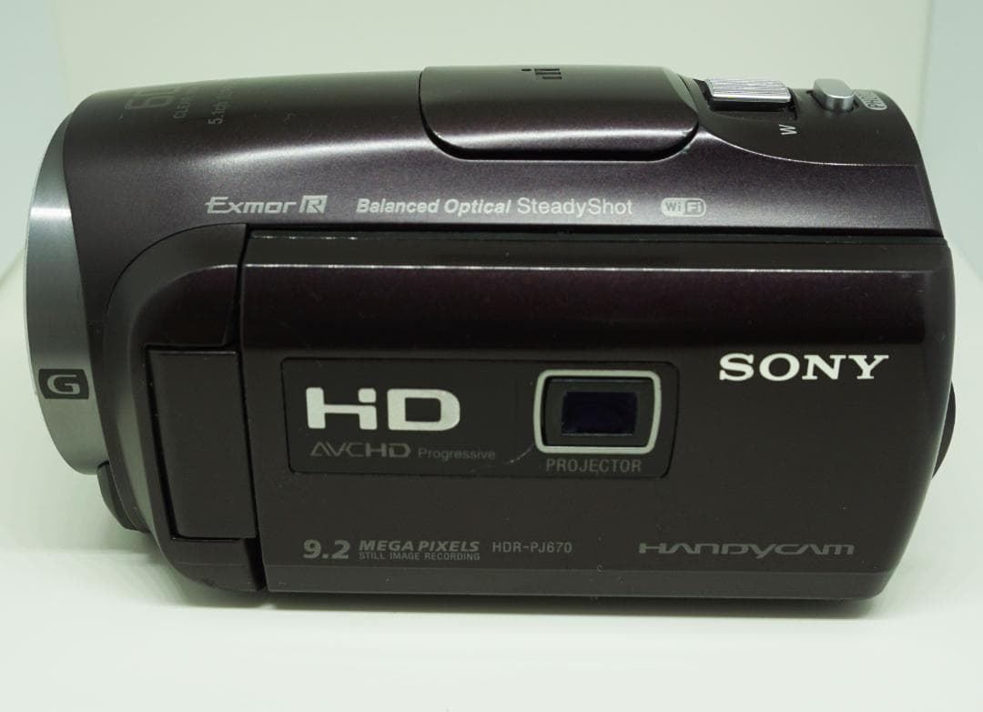 ビデオカメラ SONY HDR-PJ670 バッテリー付 動作確認済 ジャンク扱