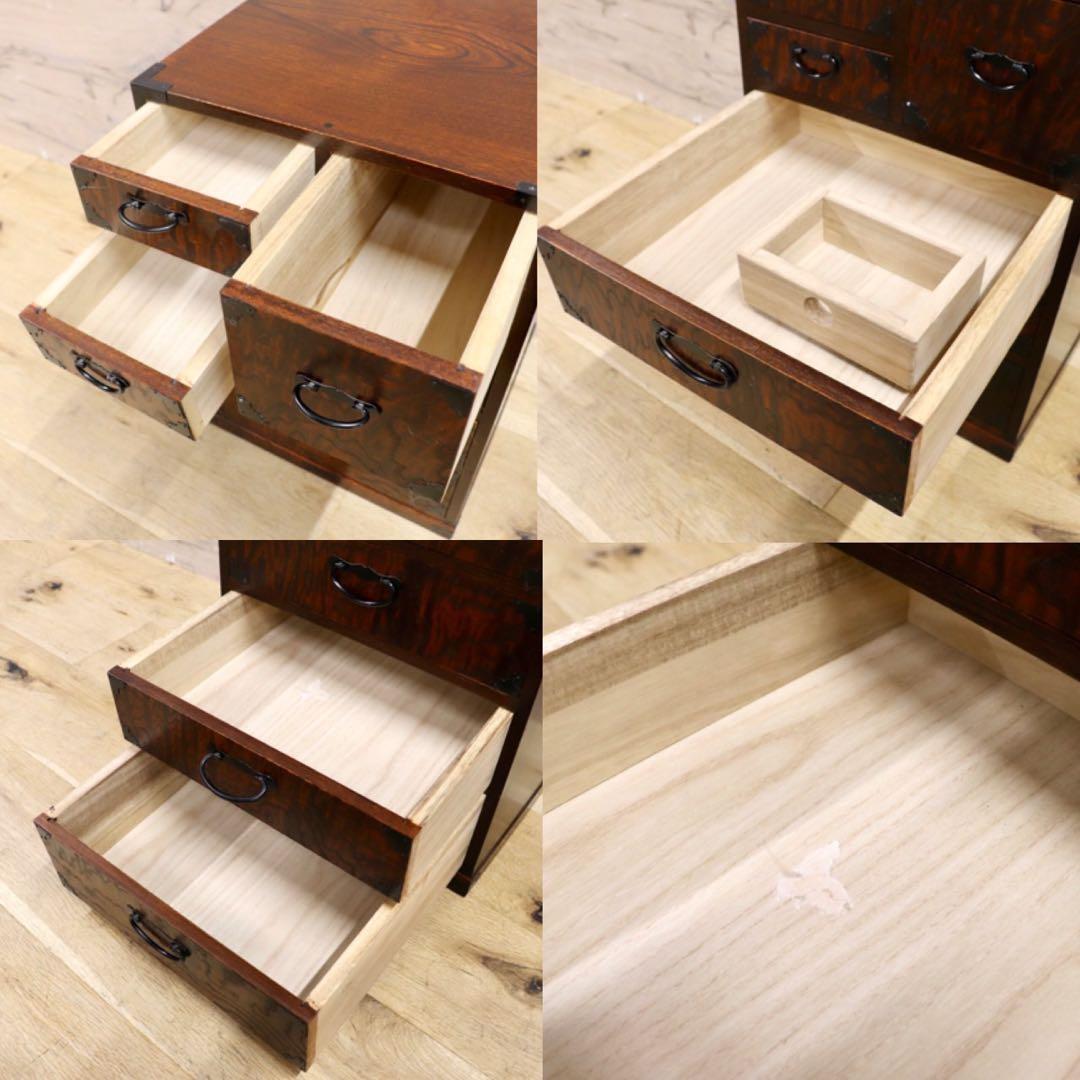 GMIK202○木製 小物入れ 引き出し 収納 アンティーク ヴィンテージ レト