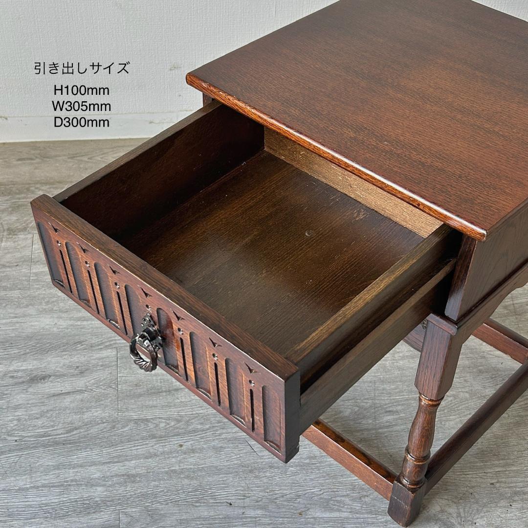 イギリス アンティーク 家具 サイドテーブル 1940年頃 722A