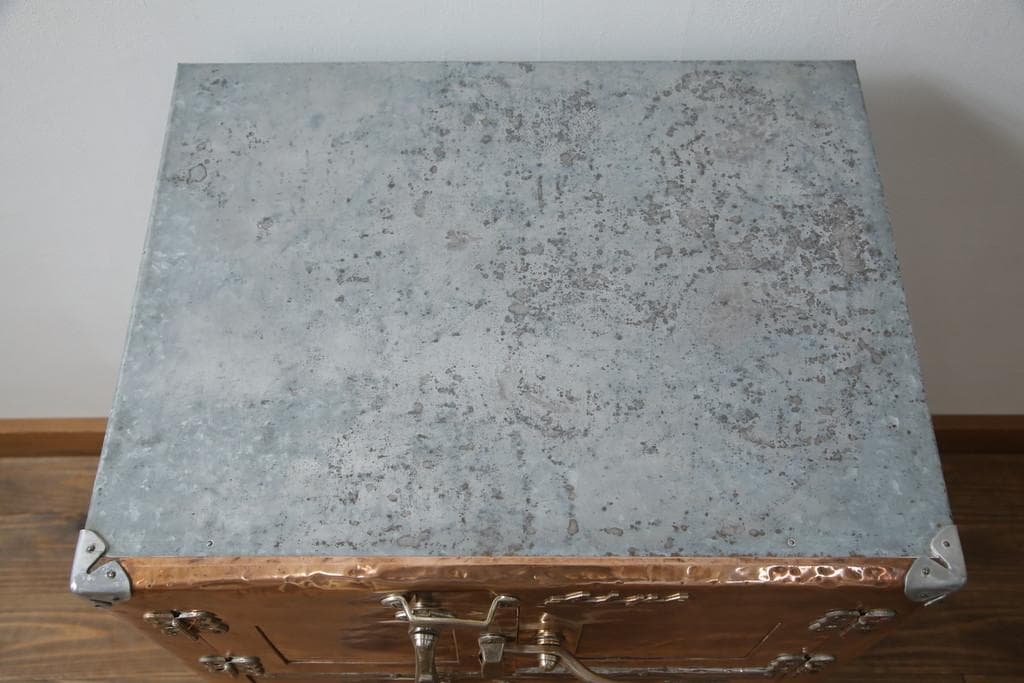 木製冷蔵庫　昭和レトロ　アンティーク　氷型冷蔵庫　Alps　日本製　古民家カフェ