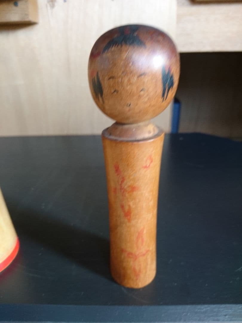 a1伝統こけし！希少 高槁定助 大小2本セット