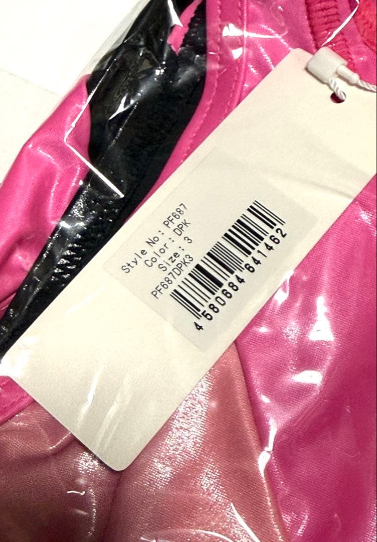 パルフェット　オーバーフロースイムウェア Lサイズ　ピンク/ブラック 新品未使用
