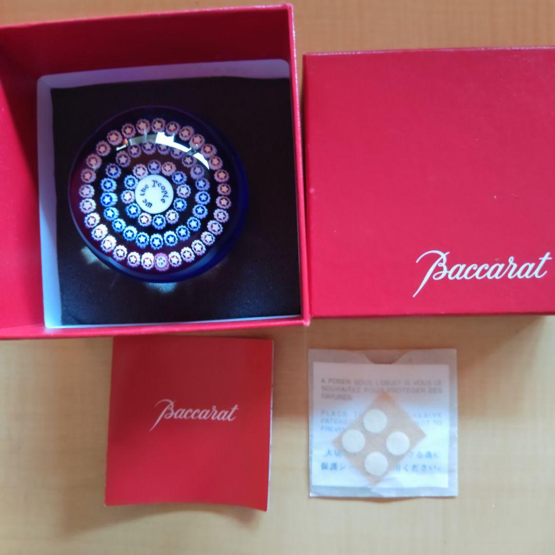 【希少】バカラ ペーパーウェイト 合衆国憲法制定200年記念 1988