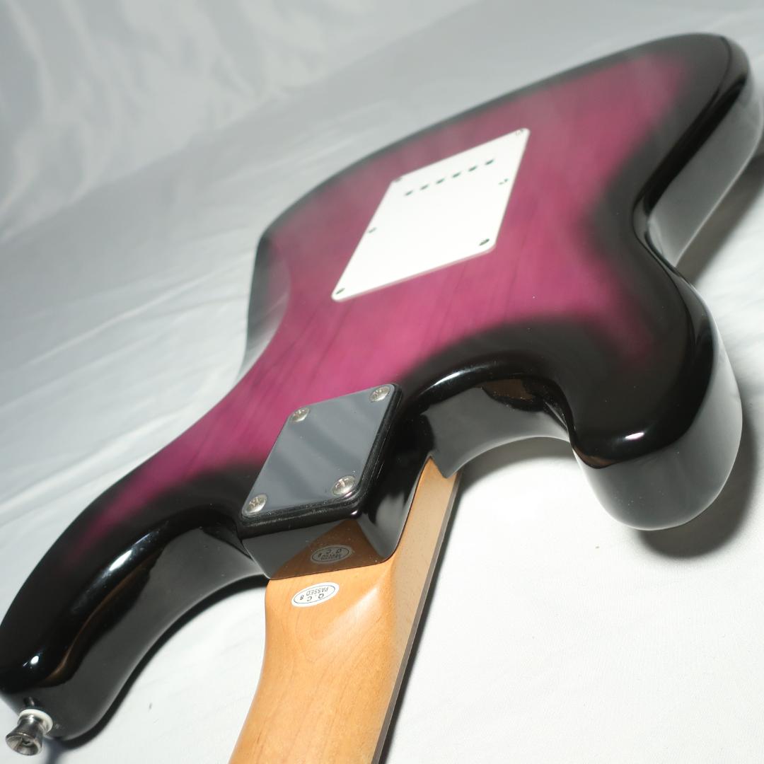 美品 SELDER ストラトタイプ エレキギター パープル