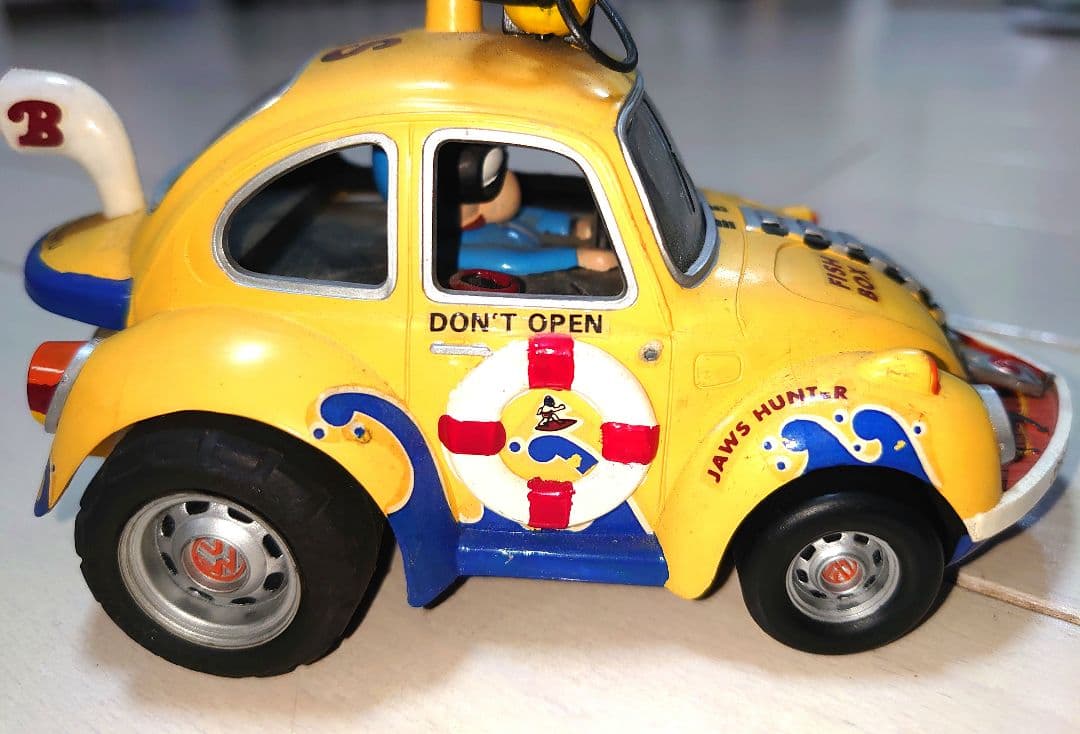 グンゼ産業プラモデル おっとっと自動車シリーズ「シャークハンター」組立済