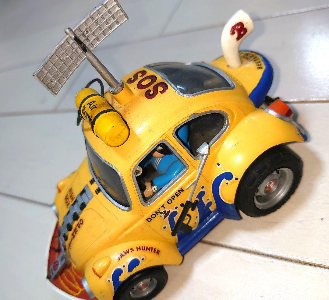 グンゼ産業プラモデル おっとっと自動車シリーズ「シャークハンター」組立済