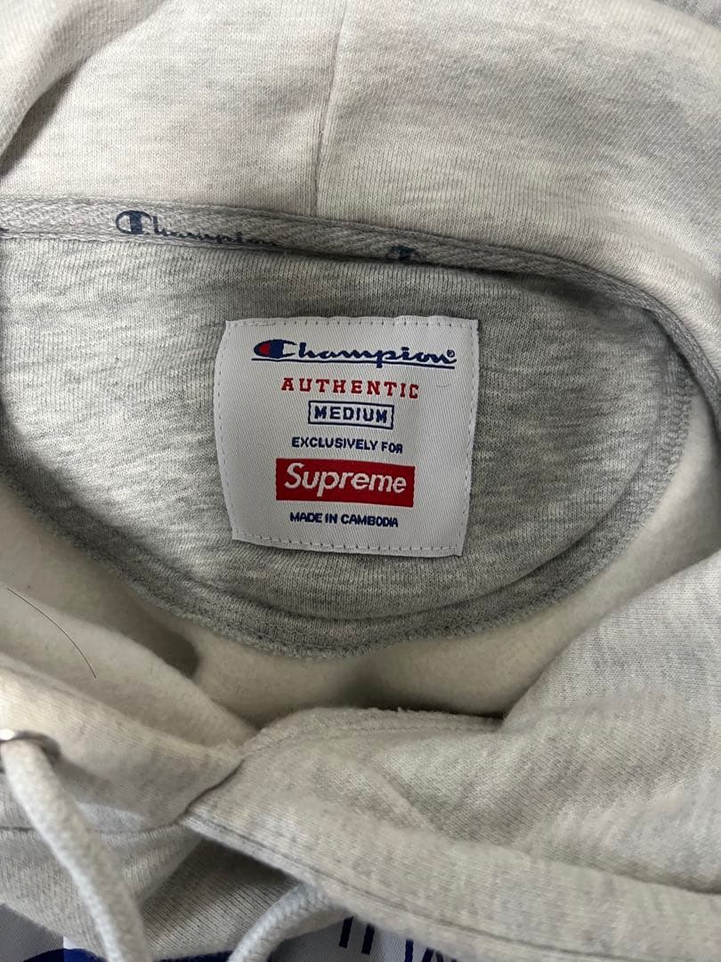 Supreme ×チャンピオン/ コラボパーカー/ サイズM