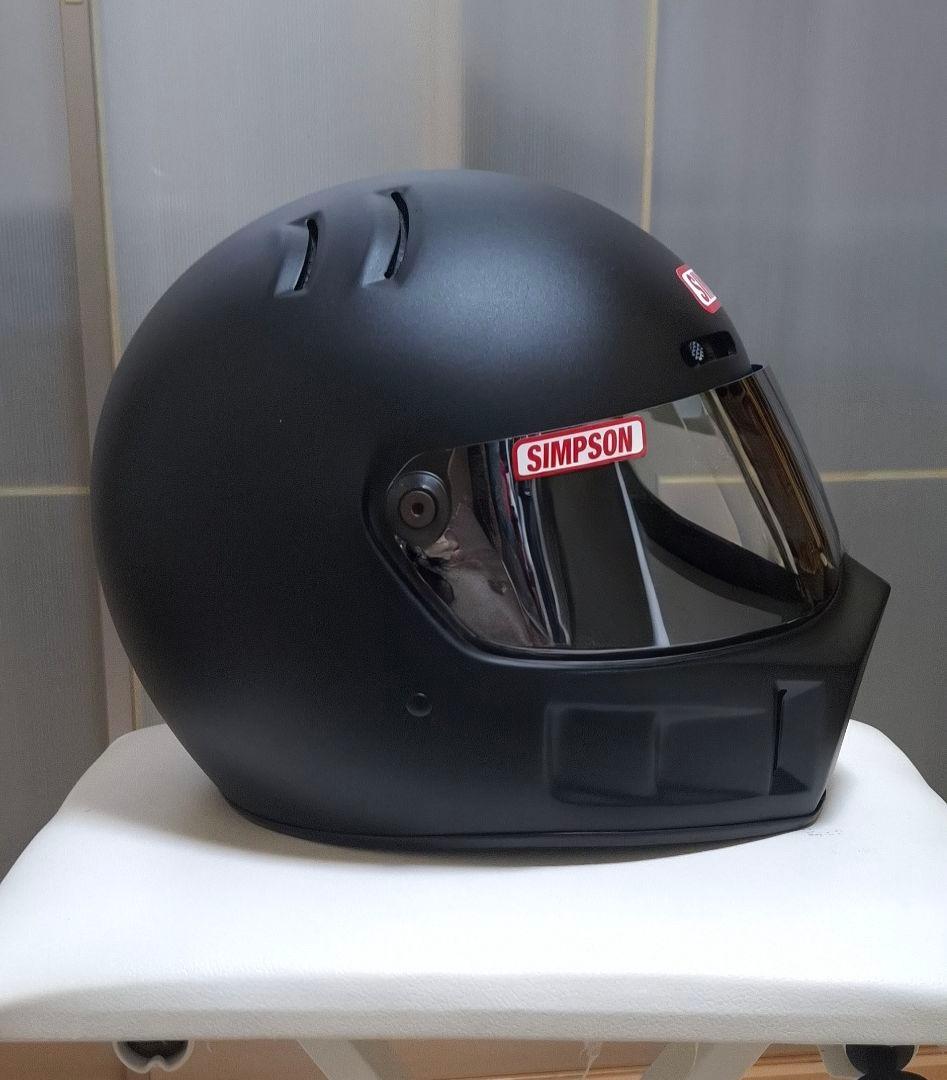 週末限定値下★★SIMPSON スーパーバンディット　マットブラック