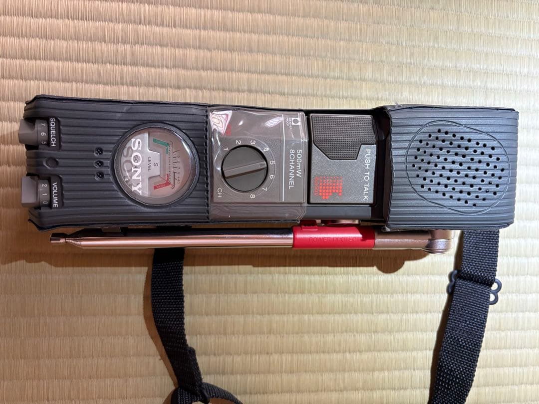 SONY ICB-87Rトランシーバー カバー付きとアダプターセット