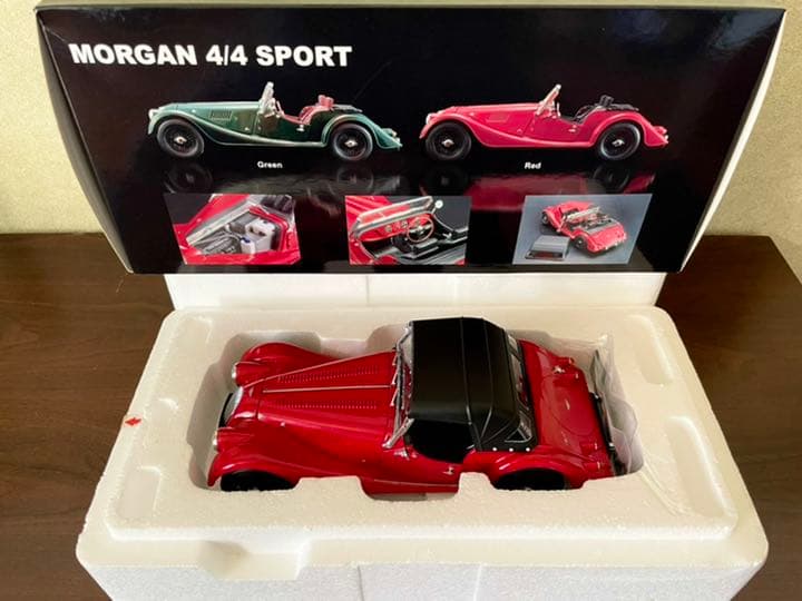 価格変更 1/18 京商モーガン 4/4 SPORTS 2008 RED未展示品