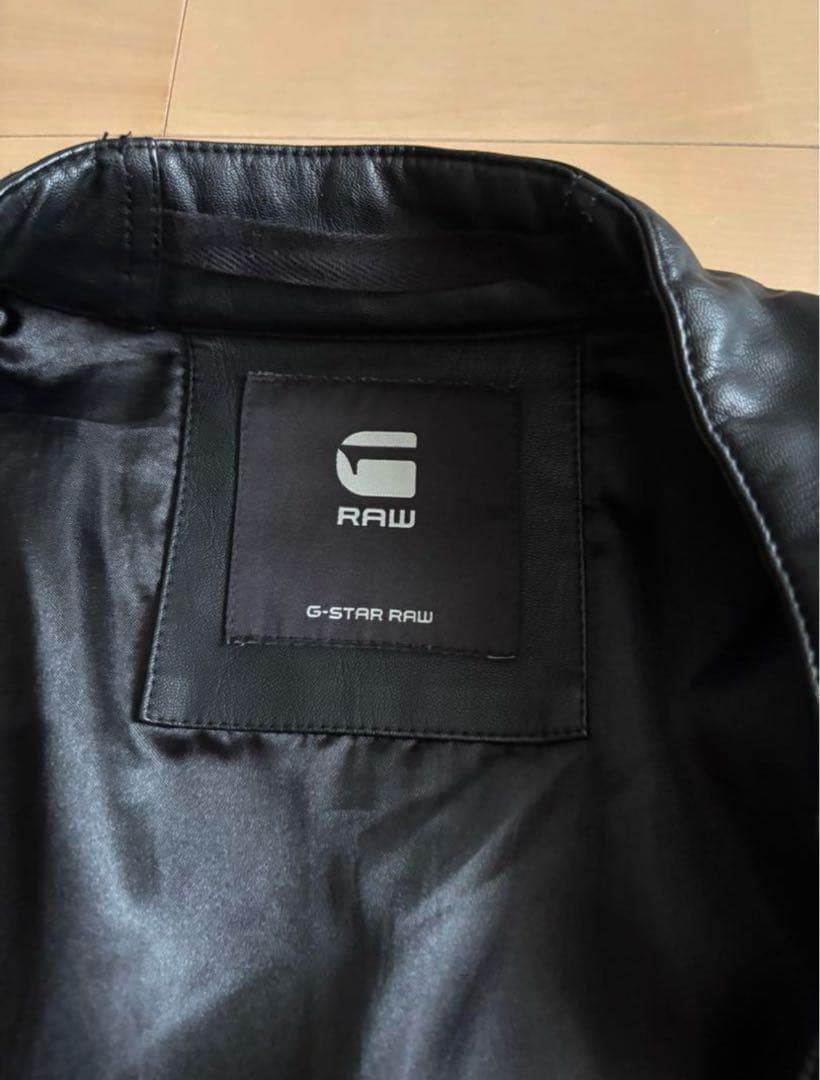 Ｇ-Star Rawシングルライダースジャケット