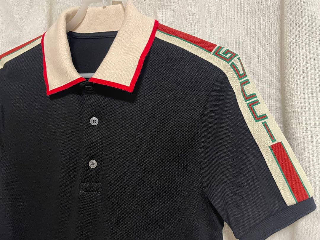 未使用【GUCCI】正規品ポロシャツメンズXS(レディースS〜M)