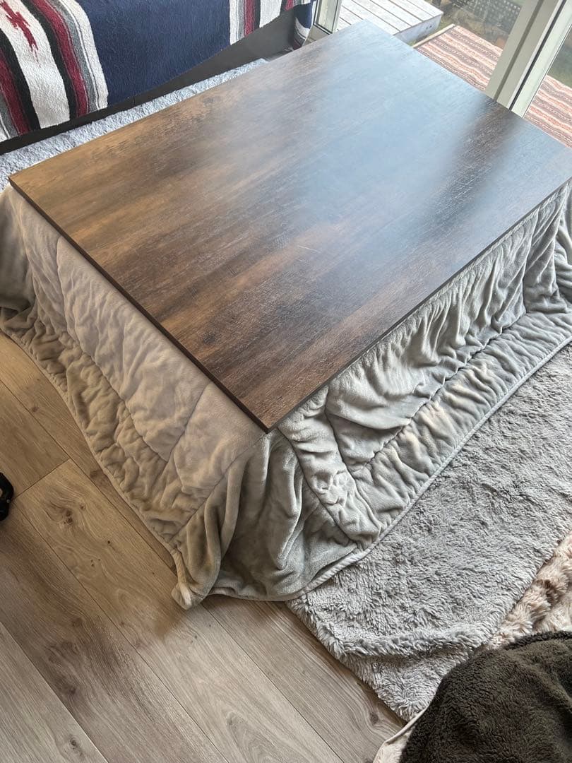 ヴィンテージこたつ　コタツ布団付き