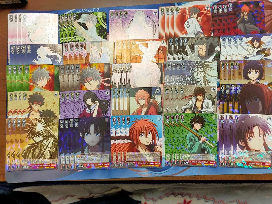 ヴァイスシュヴァルツ るろうに剣心　RR以下4コン、TD4コン