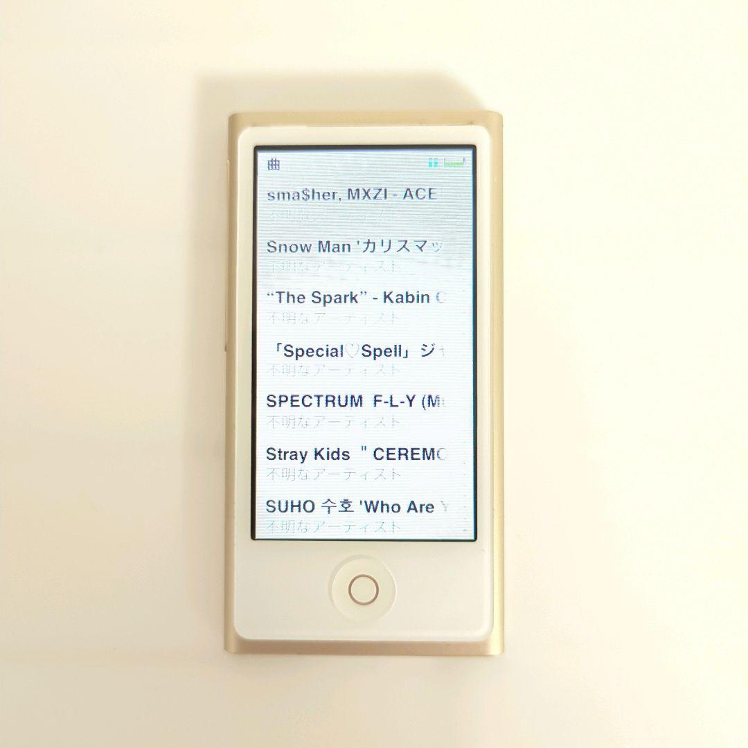動作確認済み⭐️バッテリー良好⭐️iPod nano 第7世代☄ゴールド