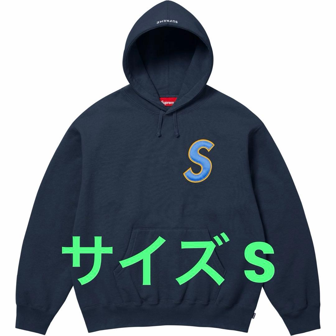 supreme Sロゴ フーデッド スウェットシャツ