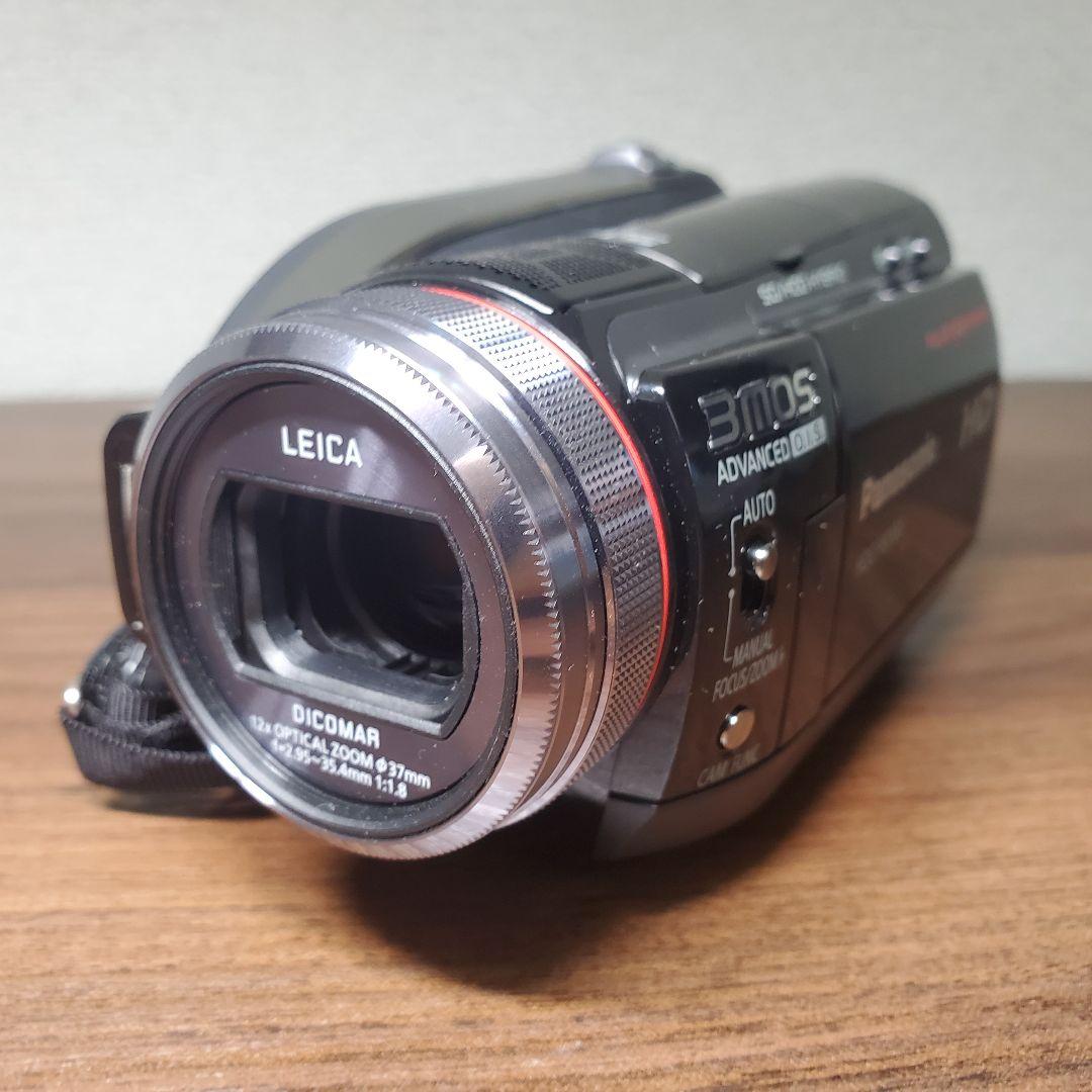 新品未使用PanasonicHDC-HS100 DVDバーナー、カメラバック付