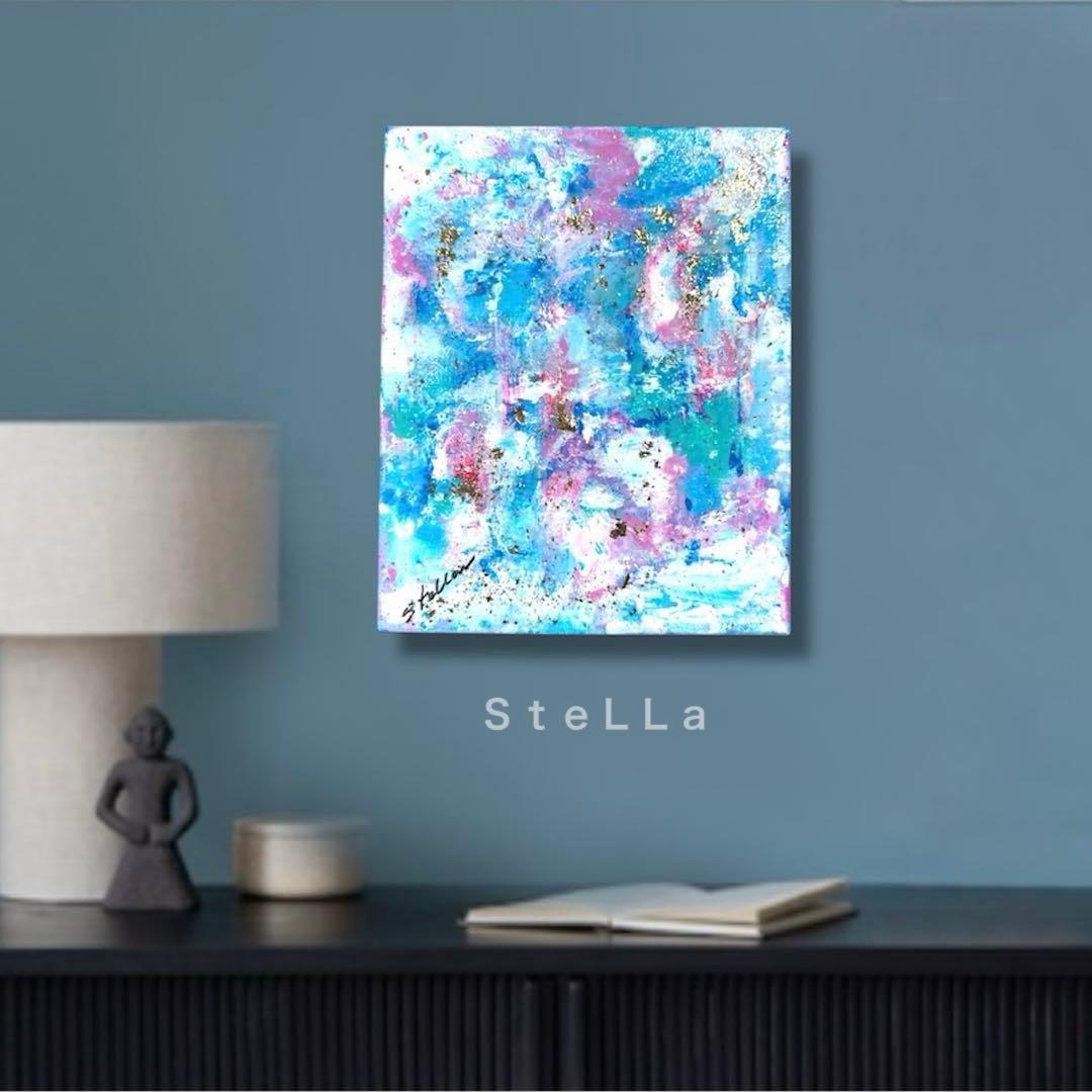 モダンアート　現代アート　北欧北欧アート　おしゃれ雑貨　金箔　縁起物　空